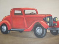 Calhambeque Vermelho